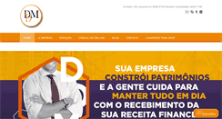 Desktop Screenshot of ddm.adv.br