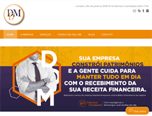 Tablet Screenshot of ddm.adv.br
