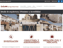 Tablet Screenshot of ddm.es